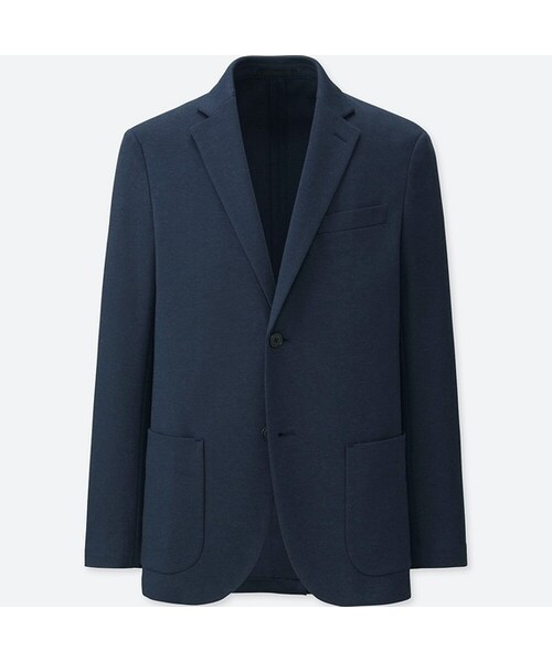 UNIQLO（ユニクロ）の「コンフォートジャケット（その他アウター・メンズ・BLACK 09/NAVY 69/DARK GRAY 08・XL/M/S/L）」の3枚目の写真