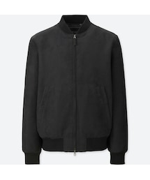 UNIQLO | スウェードタッチリブブルゾン(ブルゾン)