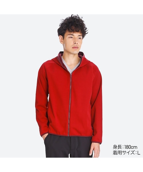 UNIQLO C ブロックテックパーカー L ダークブラウン UNIQLO：C