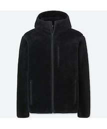UNIQLO | ブロックテックシルキーフリースパーカ（長袖）(その他アウター)