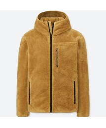 UNIQLO | ブロックテックシルキーフリースパーカ（長袖）(その他アウター)