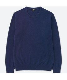 UNIQLO | カシミヤクルーネックセーター（長袖・EC特別カラー）(ニット/セーター)