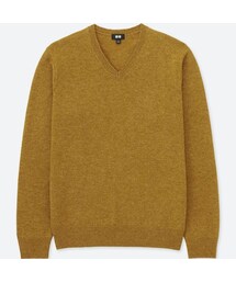 UNIQLO | ラムVネックセーター（長袖）(ニット/セーター)