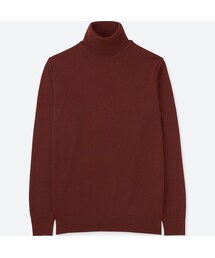 UNIQLO | エクストラファインメリノタートルネックセーター（長袖）(ニット/セーター)