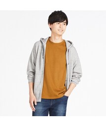 UNIQLO | スウェットフルジップパーカ（長袖）(パーカー)