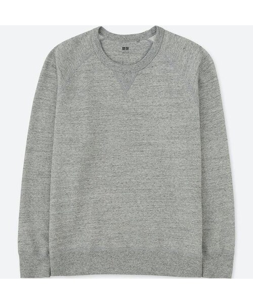 UNIQLO（ユニクロ）の「スウェットシャツ（長袖）（パーカー・メンズ・BEIGE 31/ORANGE 26/WINE 18/GRAY 03/BLUE 66/DARK GREEN 59/OLIVE 56/NAVY 69/BLACK 09・L/XS/4XL/XL/S/XXL/M/3XL）」の3枚目の写真