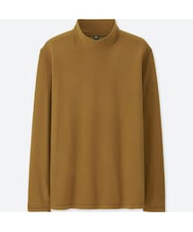 UNIQLO | ヒートテックフリースモックネックT（長袖）(Tシャツ/カットソー)