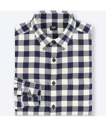 UNIQLO | フランネルチェックシャツ（長袖）(シャツ/ブラウス)