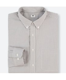 UNIQLO | エクストラファインコットンブロードチェックシャツ（長袖）(シャツ/ブラウス)