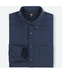 UNIQLO | オックスフォードシャツ（ボタンダウン・長袖）(シャツ/ブラウス)