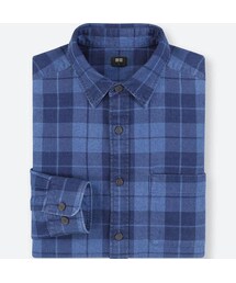 UNIQLO | フランネルチェックシャツ（長袖）(シャツ/ブラウス)