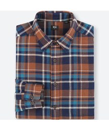 UNIQLO | フランネルチェックシャツ（長袖）(シャツ/ブラウス)