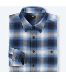 UNIQLO | フランネルチェックシャツ（長袖）(シャツ/ブラウス)