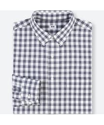 UNIQLO | エクストラファインコットンブロードチェックシャツ（長袖）(シャツ/ブラウス)