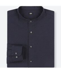 UNIQLO | エクストラファインコットンブロードスタンドカラーシャツ（長袖）(シャツ/ブラウス)