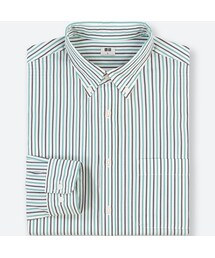 UNIQLO | エクストラファインコットンブロードストライプシャツ（長袖）(シャツ/ブラウス)