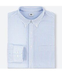 UNIQLO | エクストラファインコットンブロードストライプシャツ（長袖）(シャツ/ブラウス)