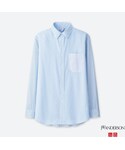 ユニクロ | エクストラファインコットンブロードシャツ（長袖）(襯衫)