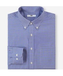 UNIQLO | ファインクロスチェックシャツ（ボタンダウン・長袖）(シャツ/ブラウス)