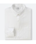 ユニクロ | ファインクロスストレッチスリムフィットドビーシャツ（長袖）(襯衫)