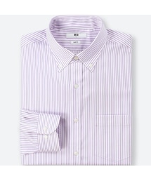 UNIQLO | ファインクロスストレッチスリムフィットストライプシャツ（長袖）(シャツ/ブラウス)