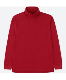 UNIQLO | ウールブレンドタートルネックT（長袖）＋E(Tシャツ/カットソー)