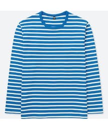 UNIQLO | ウォッシュボーダーT（長袖）(Tシャツ/カットソー)