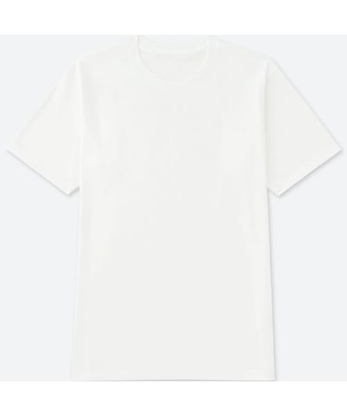 UNIQLO（ユニクロ）の「ドライカラークルーネックT（半袖）（Tシャツ/カットソー・メンズ・BLUE 63/BROWN 35/NAVY 69/OLIVE 56/WHITE 00/GRAY 03/BLUE 67/DARK GRAY 08/BLACK 09・XL/M/XS/4XL/S/L/XXL/3XL）」の2枚目の写真
