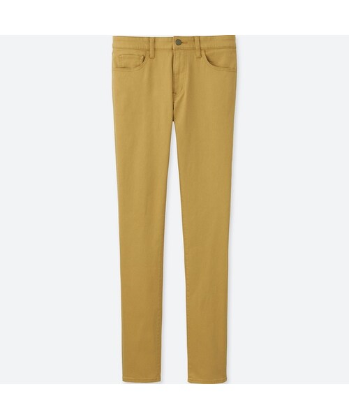 UNIQLO(ユニクロ)の「ストレッチスキニーフィットカラージーンズ(デニムパンツ・メンズ・YELLOW 42/BLUE 66・29/30/33/28/35/32/42/38/44/36/34/31/40/27)」の1枚目の写真