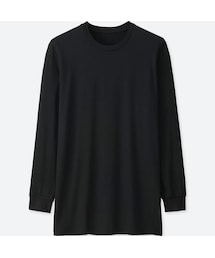 UNIQLO | ヒートテッククルーネックT（9分袖）(その他トップス)