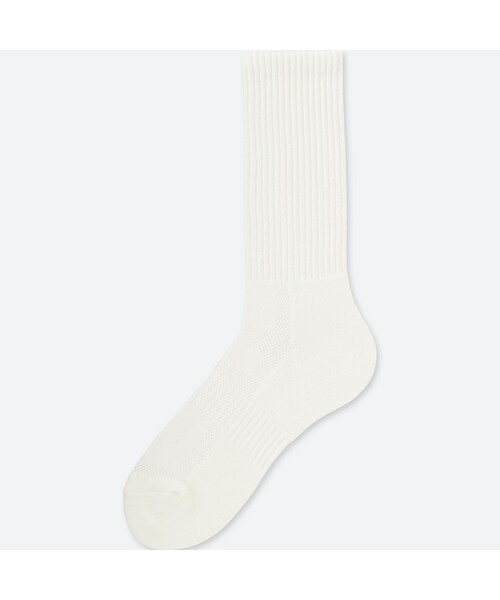 UNIQLO（ユニクロ）の「パイルソックス（ソックス/靴下・メンズ・WHITE 00/BLACK 09・27-29/25-27）」の2枚目の写真