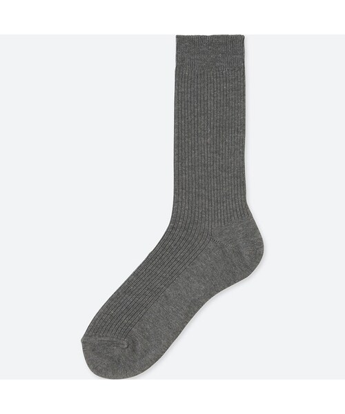 UNIQLO（ユニクロ）の「50色ソックス（消臭機能付き）（ソックス/靴下・メンズ・DARK GRAY 08/LIGHT PURPLE 70/GRAY 05/WINE 18/YELLOW 41/BLUE 61/82 82/GREEN 51/BLUE 67/LIGHT ORANGE 21/95 95/GRAY 03・25-27）」の3枚目の写真