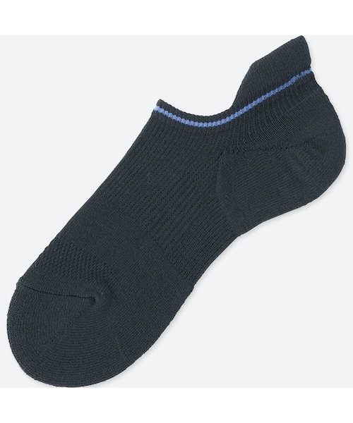 UNIQLO（ユニクロ）の「スポーツショートソックス（ソックス/靴下・メンズ・RED 15/OLIVE 57/YELLOW 43/BLUE 66/GRAY 07/BLACK 09/BLUE 68/WHITE 00・25-27/27-29）」の6枚目の写真