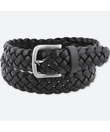 UNIQLO | レザーワイドメッシュベルト(ベルト)