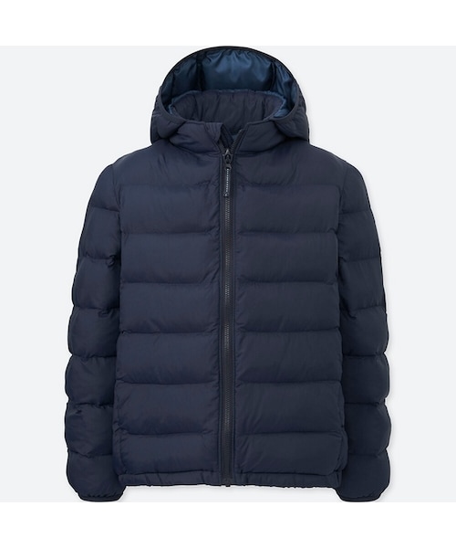 UNIQLO（ユニクロ）の「BOYS ライトウォームパデットパーカ（その他アウター・キッズ・BLUE 66/BEIGE 31/OLIVE 57/YELLOW 43/DARK GRAY 08/RED 16/BLUE 63/NAVY 69・160/130/110/150/140/120）」の6枚目の写真