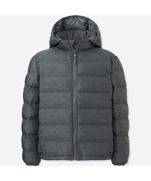 UNIQLO（ユニクロ）の「BOYS ライトウォームパデットパーカ（その他アウター・キッズ・BLUE 66/BEIGE 31/OLIVE 57/YELLOW 43/DARK GRAY 08/RED 16/BLUE 63/NAVY 69・160/130/110/150/140/120）」の2枚目の写真