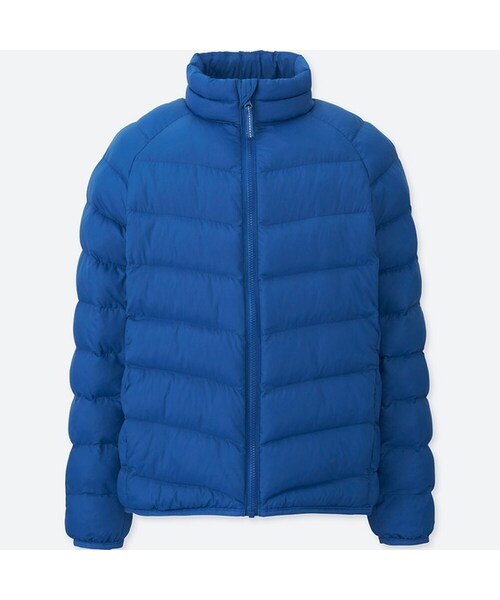 UNIQLO（ユニクロ）の「BOYS ライトウォームパデットジャケット（その他アウター・キッズ・NAVY 69/BLUE 67/ORANGE 27/GRAY 06・130/140/150/110/120/160）」の4枚目の写真