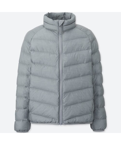 UNIQLO（ユニクロ）の「BOYS ライトウォームパデットジャケット（その他アウター・キッズ・NAVY 69/BLUE 67/ORANGE 27/GRAY 06・130/140/150/110/120/160）」の2枚目の写真