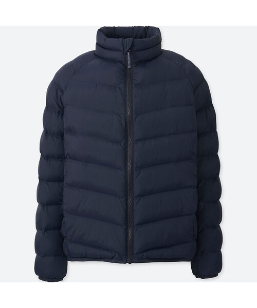 UNIQLO（ユニクロ）の「BOYS ライトウォームパデットジャケット（その他アウター・キッズ・NAVY 69/BLUE 67/ORANGE 27/GRAY 06・130/140/150/110/120/160）」の3枚目の写真