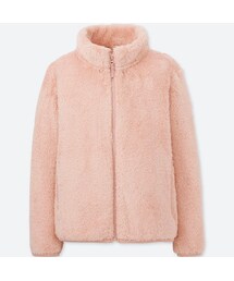 UNIQLO | KIDS フラッフィーフリースジャケット（長袖）(その他トップス)