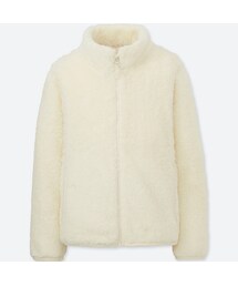UNIQLO | KIDS フラッフィーフリースジャケット（長袖）(その他トップス)