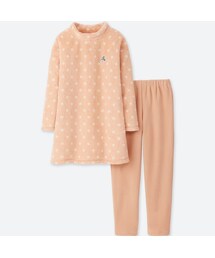UNIQLO | GIRLS ディズニーホリデーコレクションフリースセット（長袖）(ルームウェア/パジャマ)