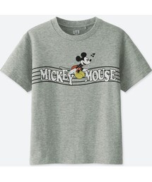 UNIQLO | BOYS サウンズ・オブ・ディズニーグラフィックT（半袖）(Tシャツ/カットソー)
