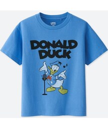 UNIQLO | BOYS サウンズ・オブ・ディズニーグラフィックT（半袖）(Tシャツ/カットソー)