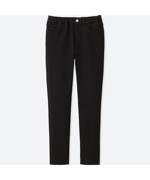 UNIQLO（ユニクロ）の「BOYS ウルトラストレッチイージーパンツ（その他パンツ・キッズ・BLACK 09/BEIGE 31・110/140/120/150/130/100/160）」の2枚目の写真