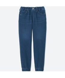 UNIQLO | BOYS カットソーデニムジョガーアンクルパンツ(その他パンツ)