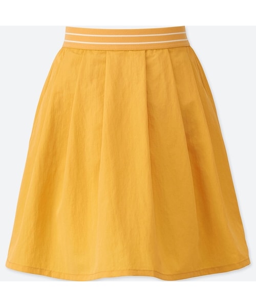 UNIQLO（ユニクロ）の「GIRLS カラータックスカート（スカート・キッズ・RED 15/YELLOW 45/NAVY 69・120/160/110/140/100/150/130）」の3枚目の写真