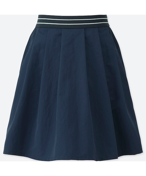 UNIQLO（ユニクロ）の「GIRLS カラータックスカート（スカート・キッズ・RED 15/YELLOW 45/NAVY 69・120/160/110/140/100/150/130）」の2枚目の写真