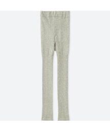 UNIQLO | GIRLS ニットレギンス（リブ・10分丈）(レギンス/スパッツ)