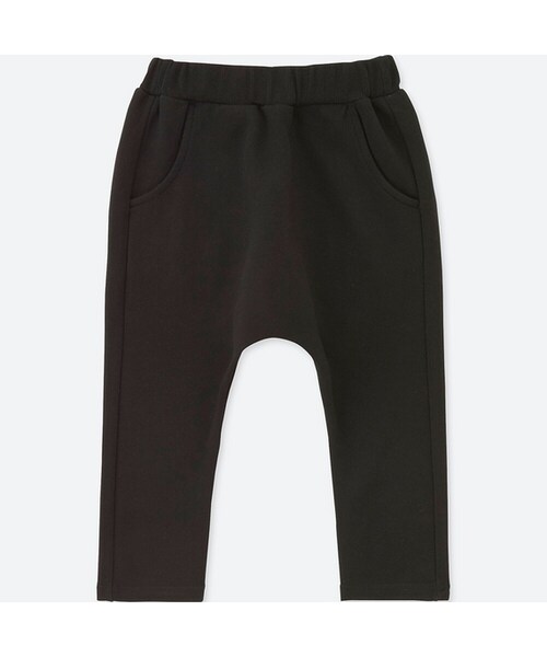 UNIQLO（ユニクロ）の「サルエルパンツ（その他ベビー用品・キッズ・BROWN 34/OLIVE 57/BLACK 09/NAVY 69・90/100/80/110）」の2枚目の写真